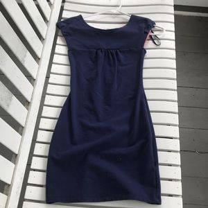 Urban Outfitters navy mini dress